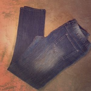 Cozy boot cut jeans